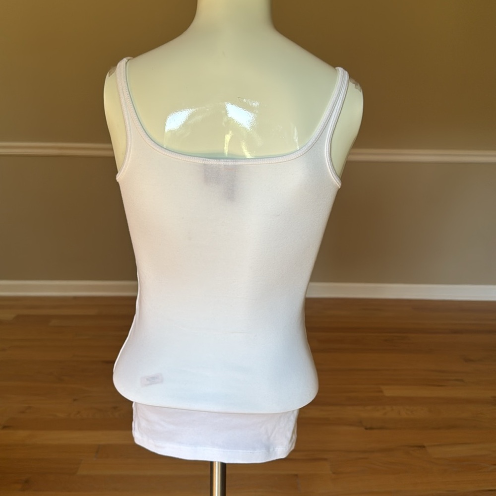 Cynthia Rowley white tank - Picture 2 of 2